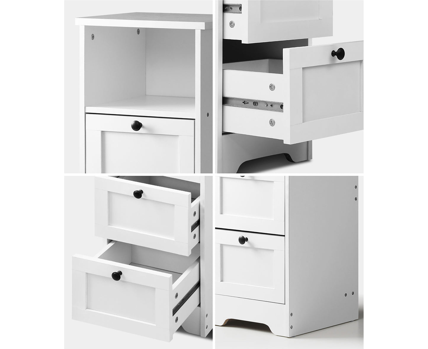 Chest of Drawers Storage Cabinet Dresser Side Table Hamptons Furniture