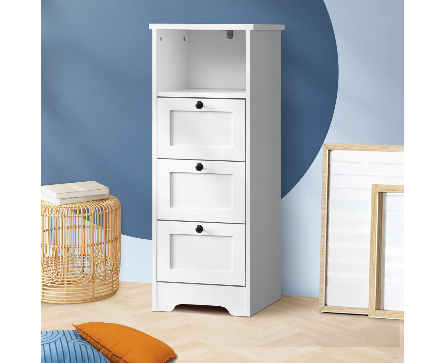 Chest of Drawers Storage Cabinet Dresser Side Table Hamptons Furniture