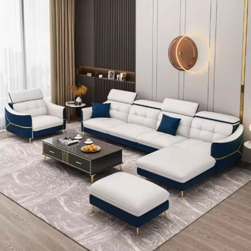 Minimalistic Modern Unique Living Room Cozy Sofa